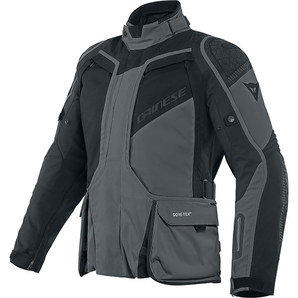 Image of Dainese D-Explorer 2 Gore-Tex Textile Jacket - Black / Ebony