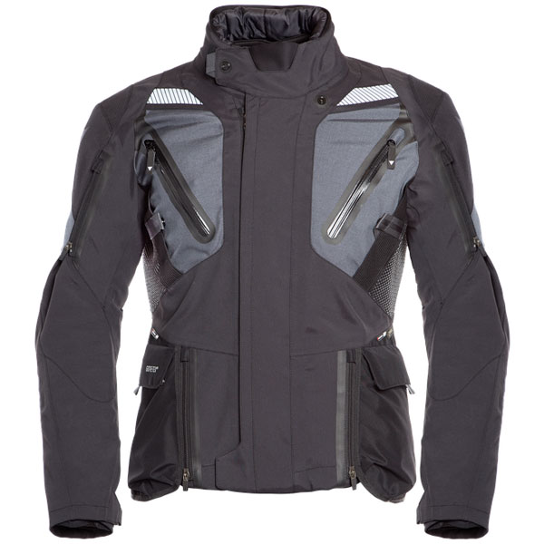 Image of Dainese Gran Turismo Gore-Tex Textile Jacket - Black / Ebony