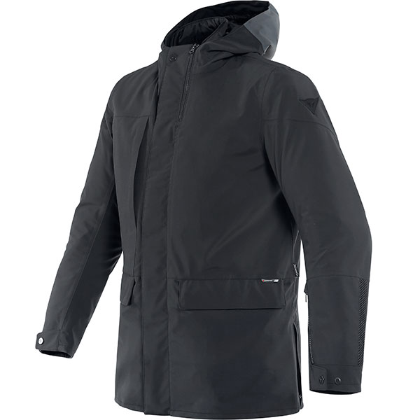 Image of Dainese Vicenza Gore-Tex Textile Jacket - Gun Metal / Black