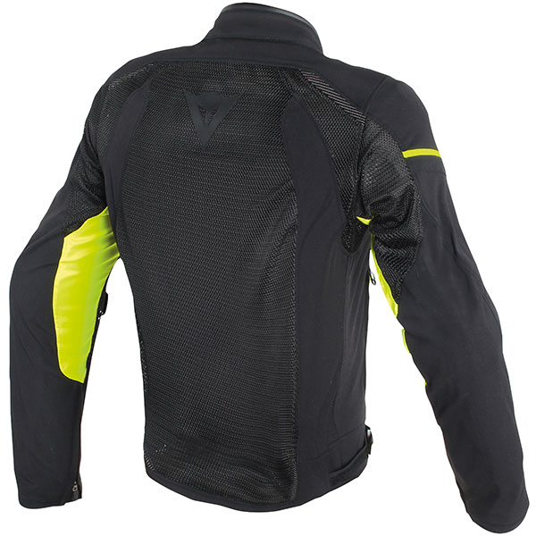 Dainese Air Frame D1 Textile Jacket - Black / Black / Fluo Yellow ...