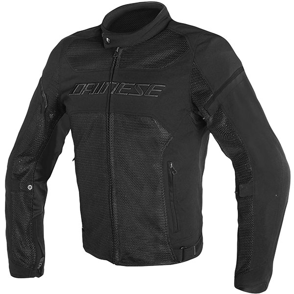 Image of Dainese Air Frame D1 Textile Jacket - Black / Black / Black