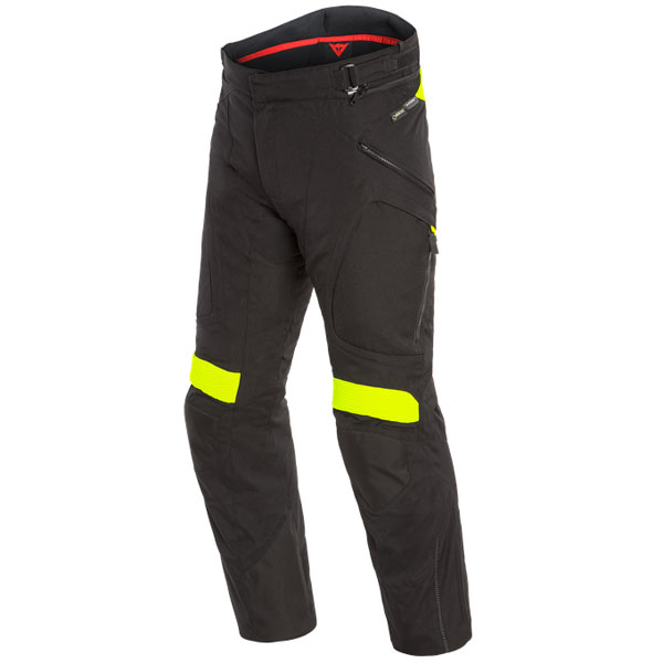 Dainese Dolomiti Gore-Tex Textile Jeans - Black / Black / Fluo Yellow - FREE UK DELIVERY