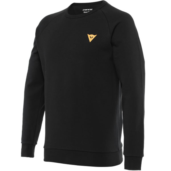 Dainese Vertical Sweatshirt - Black / Orange - FREE UK DELIVERY