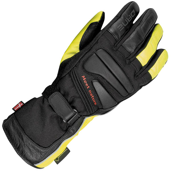 Image of Dane Hoven Gore-Tex Gloves - Black / Fluo Yellow