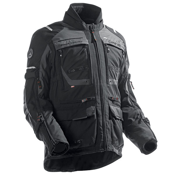 Image of Dane Reykholt Textile Jacket - Black / Dark Grey