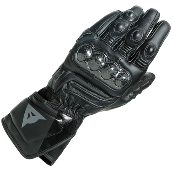 Image of Dainese Carbon 3 Long Gloves - Black / Black