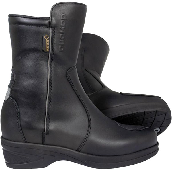 Image of Daytona Lady Pilot SL Leather Boots - Black