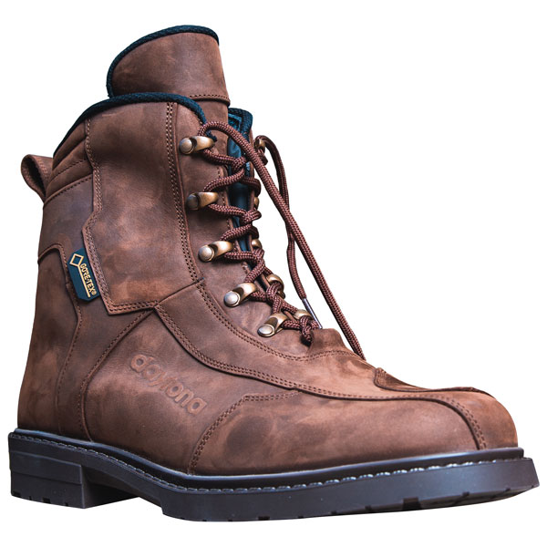 Image of Daytona AC Classic Leather Boots - Brown