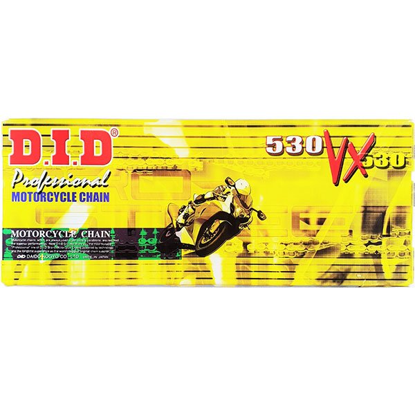 Image of D.I.D 'X' Ring Drive Chain - 530 Pitch VX