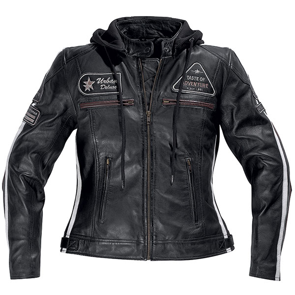 Image of Difi Ladies Jolene Leather Jacket - Black