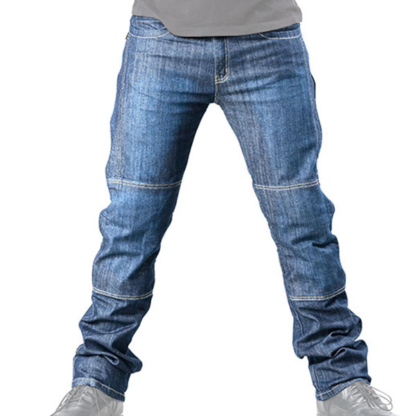 Image of Draggin Biker Aramid Jeans - Blue