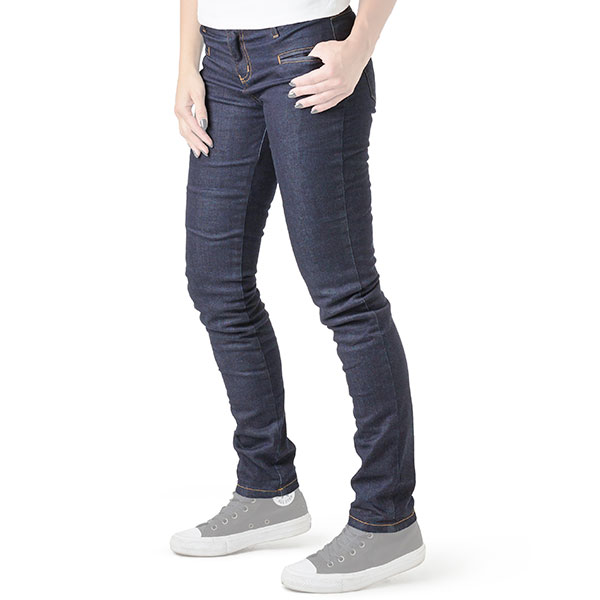 Image of Draggin Ladies Twista Aramid Jeans - Indigo blue