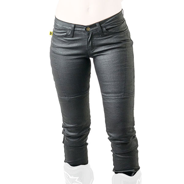 Image of Draggin Ladies Slix Aramid Fibre Jeans - Black