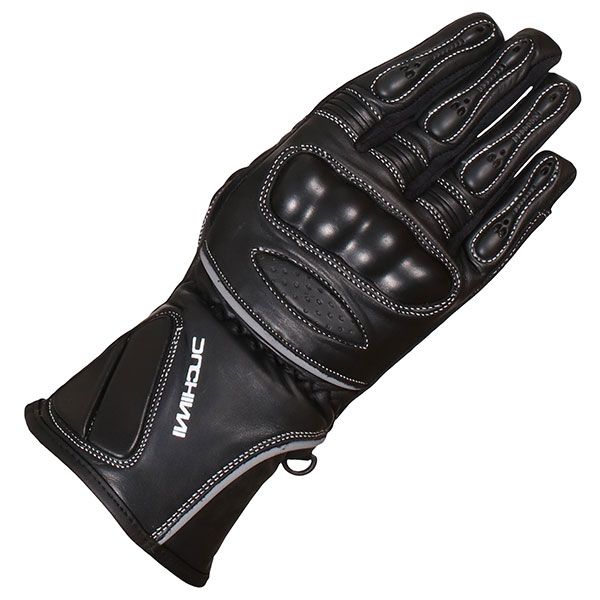 Image of Duchinni Como Leather Gloves - Black