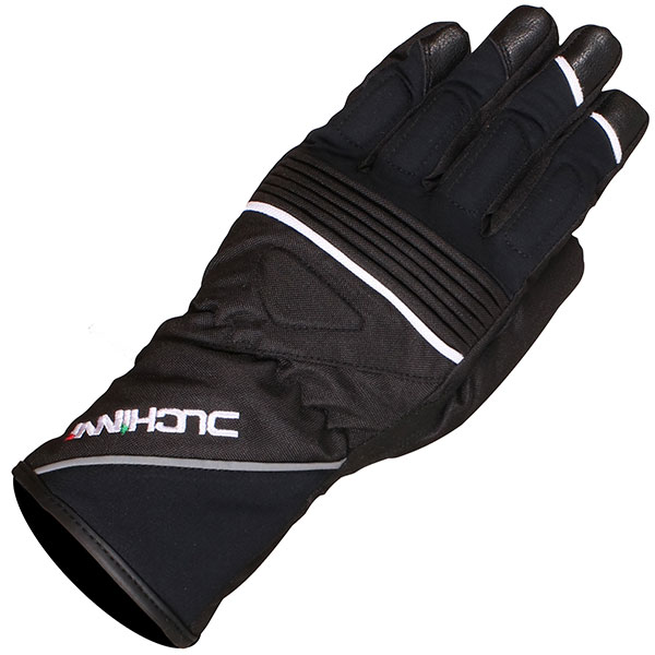 Image of Duchinni Ladies Verona Textile Gloves - Black / White