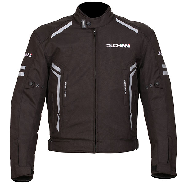 Image of Duchinni Cobra Textile Jacket - Black