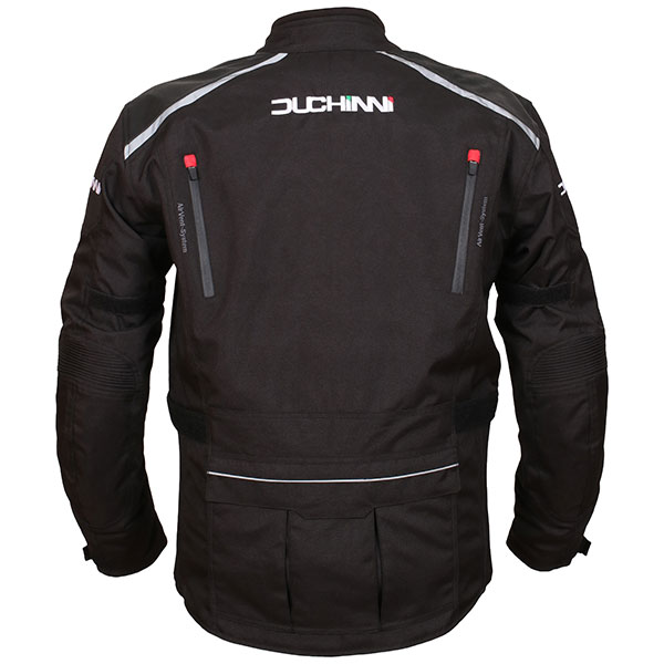 Duchinni Horizon 2.0 Textile Jacket - Black - FREE UK DELIVERY
