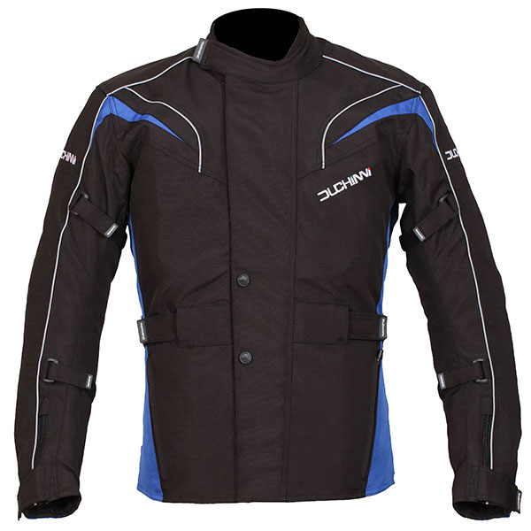 Image of Duchinni Hurricane Textile Jacket - Black / Blue