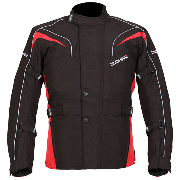 Image of Duchinni Hurricane Textile Jacket - Black / Red