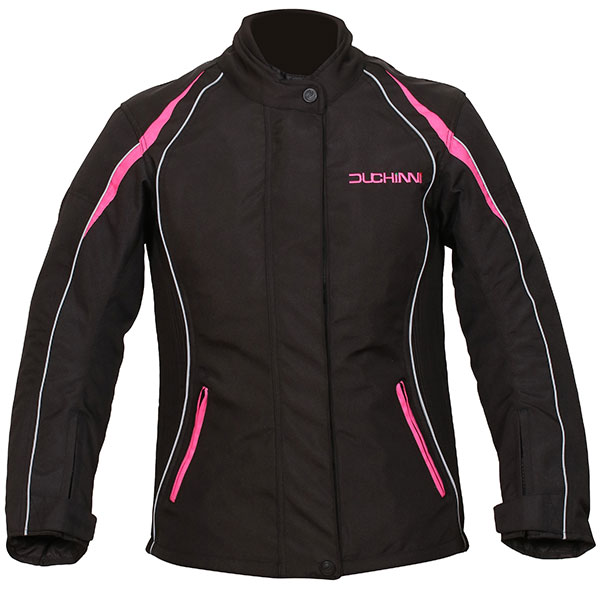 Image of Duchinni Ladies Vienna Textile Jacket - Black / Pink