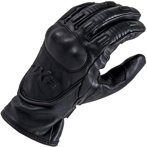Image of DXR TTR Waterproof CE Leather Gloves - Black