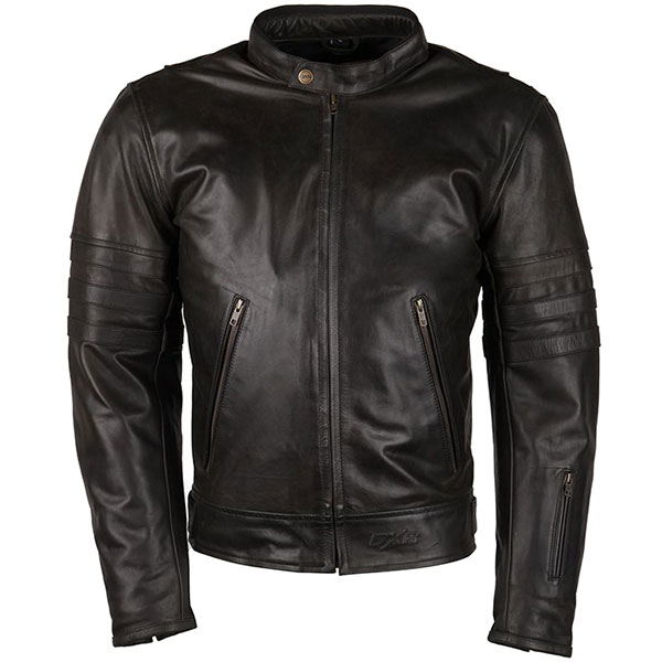 Image of DXR Wilks Leather Jacket - Black