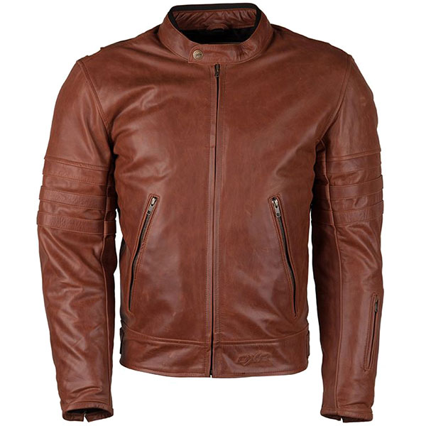 Image of DXR Wilks Leather Jacket - Brown