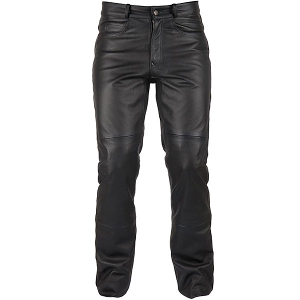 Image of DXR Buschnell Leather Jeans - Black