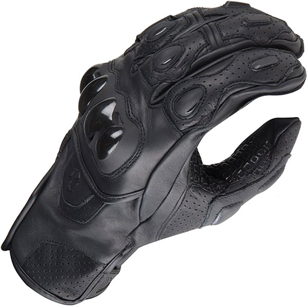 Image of DXR Curbstones CE Leather Gloves - Black