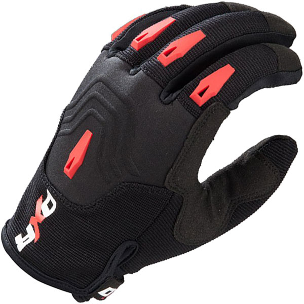 Image of DXR Fitter CE Textile Gloves - Black / Red