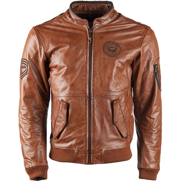 Image of DXR Goldwin Leather Jacket - Brown