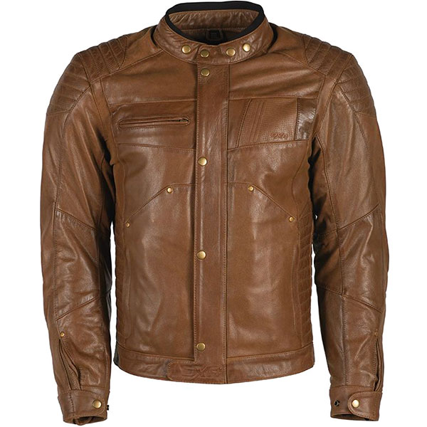 Image of DXR Ruff CE Leather Jacket - Brown
