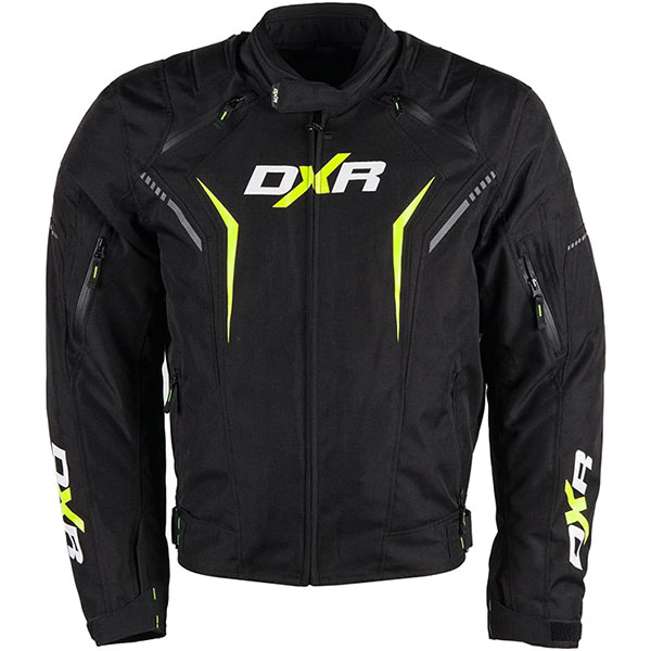 Image of DXR Sparker CE Textile Jacket - Black / Fluo Yellow