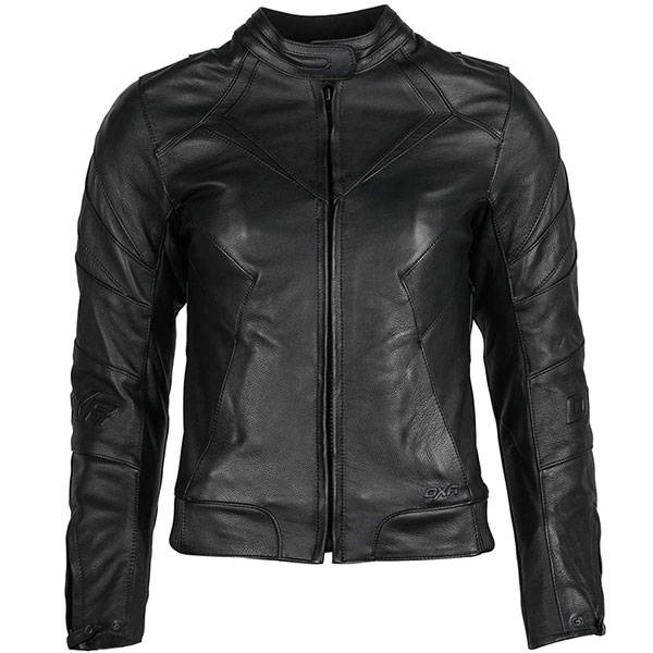 Image of DXR Ladies Diva Racer CE Leather Jacket - Black