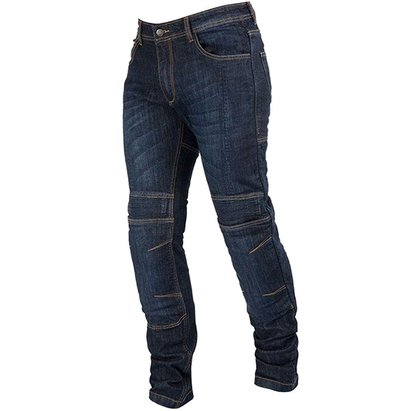 Image of DXR Kaptor Stretch Denim Jeans - Dark Blue