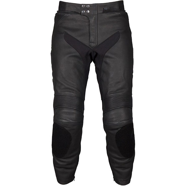 Image of DXR Kickback CE Leather Jeans - Black