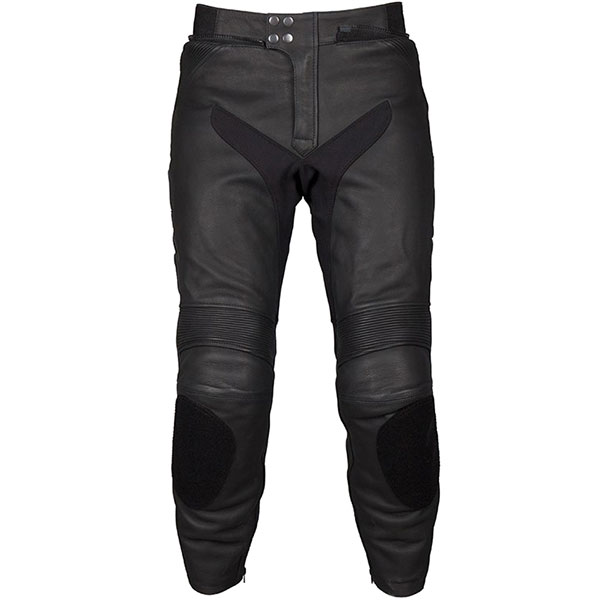 Image of DXR Kickback Leather Jeans - Black