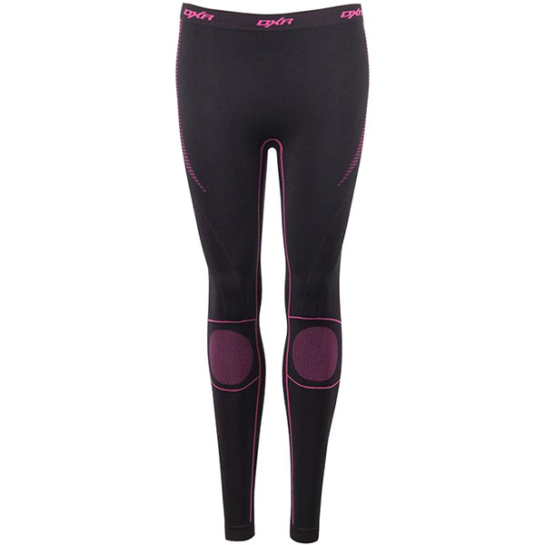 DXR Ladies Warmcore Base-Layer Pants - Black / Pink - SPORTSBIKESHOP