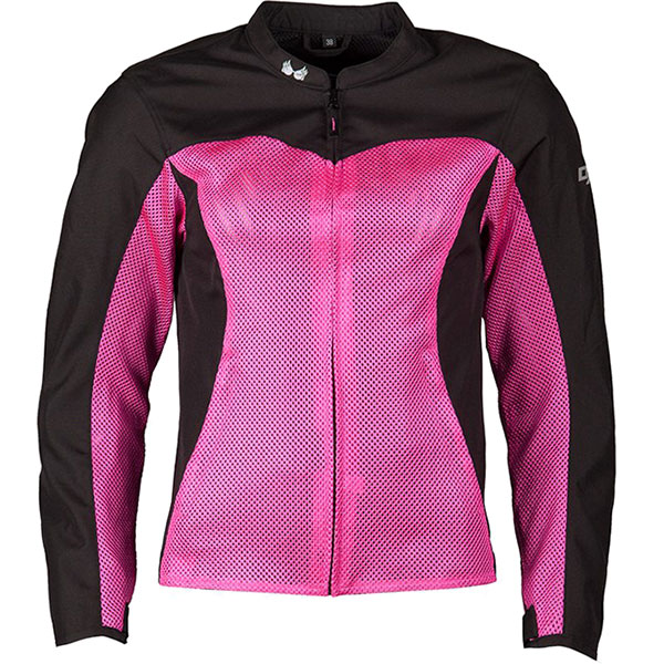 Image of DXR Ladies Lyly Textile Jacket - Black / Fuchsia