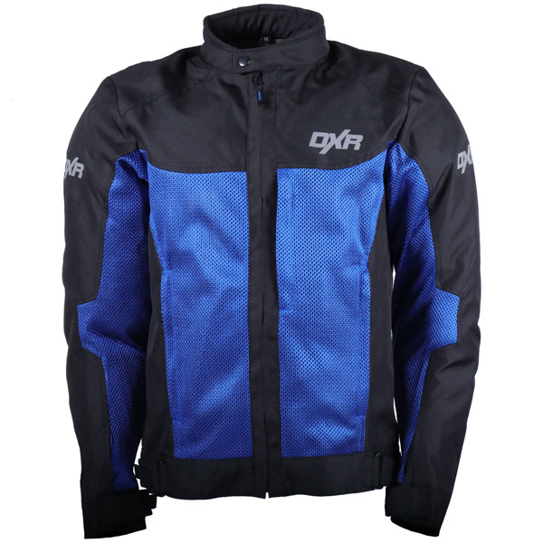 Image of DXR Add'Air Textile Jacket - Black / Blue