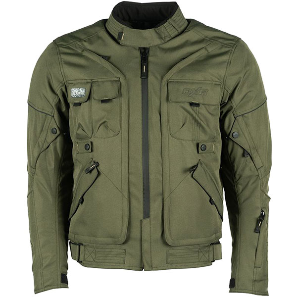 Image of DXR D-Jacket CE Textile Jacket - Khaki