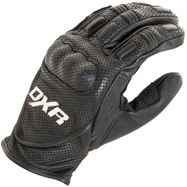 Image of DXR TTR Puncher CE Leather Gloves - Black