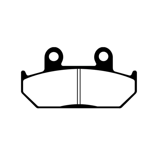 Image of EBC Aramid Organic Brake Pads - FA124