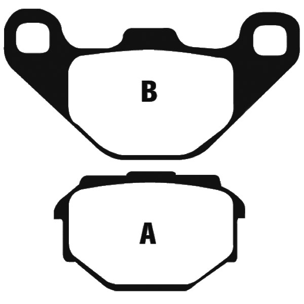 Image of EBC Aramid Organic Brake Pads - FA173