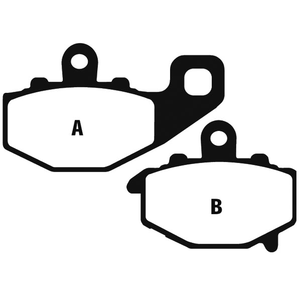 Image of EBC Aramid Organic Brake Pads - FA192