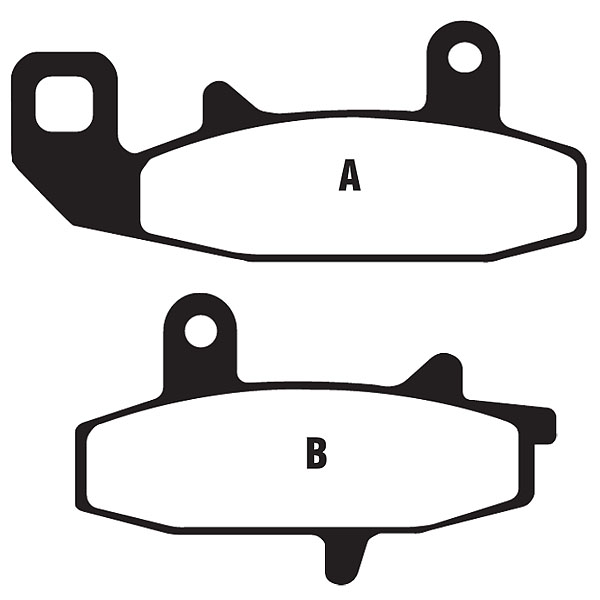 Image of EBC Aramid Organic Brake Pads - FA147