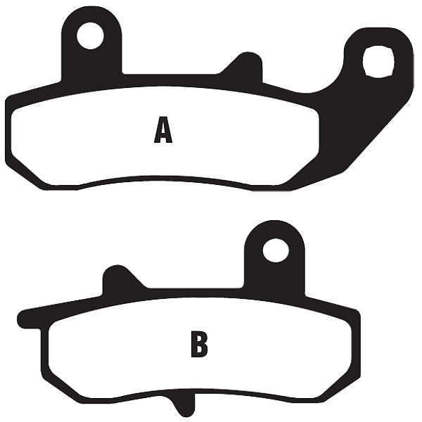 Image of EBC Aramid Organic Brake Pads - FA157