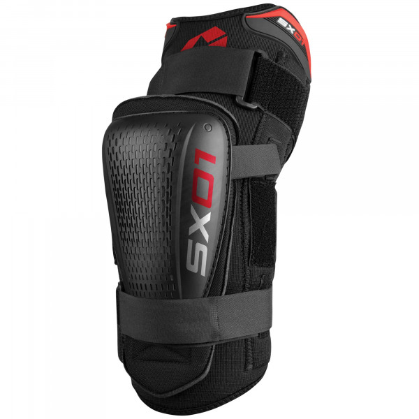 EVS SX01 Knee Brace Youth Single Black / Red FREE UK DELIVERY