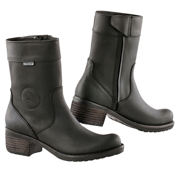 Image of Falco Ladies Ayda 2 Leather Boots - Black