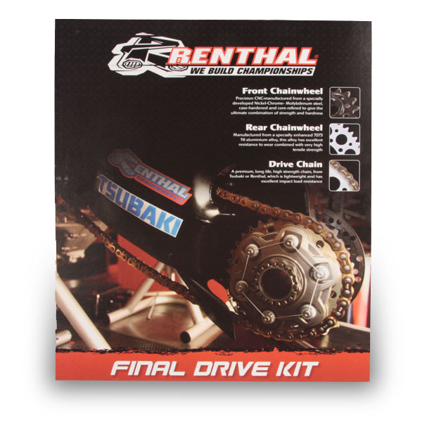 Image of Final Drive Kit - Renthal SRS - Aprilia RS250